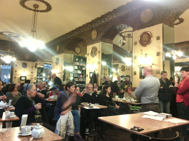 Trieste, Caffè San Marco, 17 aprile 2015